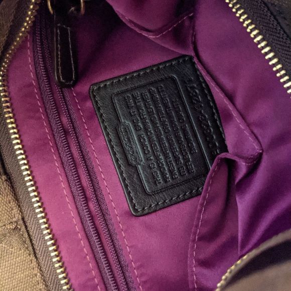 Coach Brown Shoulder Bag - Picture 4 of 5